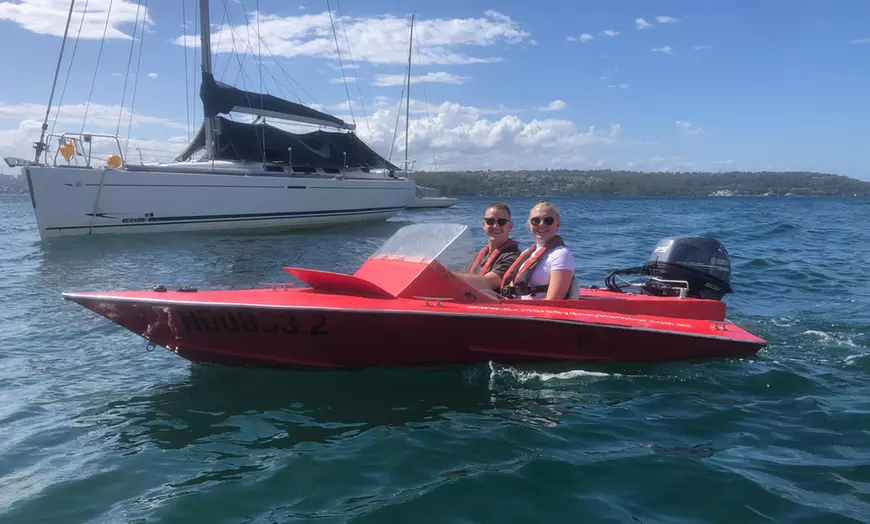 Image 9: Captain Your Own Speedboat or 3-Hour Self-Drive Sydney Speedboat Tour