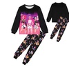 Image 2: Langarm-Pyjama-Set für Kinder mit Hose und Oberteil im K-Pop-Design