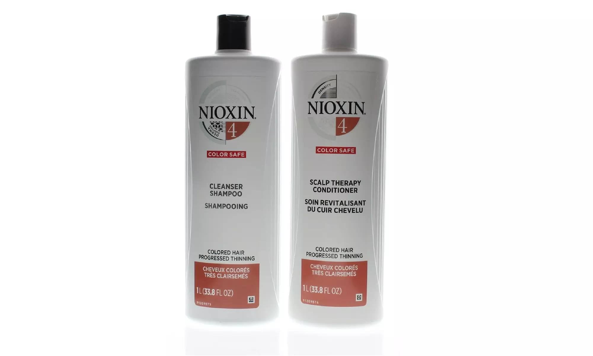 Nioxin Cleanser Shampoo, Scalp Therapy Conditioner, or Liter Duo (33.8oz)