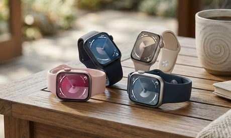 Apple Men's Pink Refurbished Grade A++ Super Excellent Grade Watch Series 9 With Gps: 45Mm