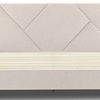 Image 4: Letto imbottito in tessuto con doghe in legno e vano contenitore