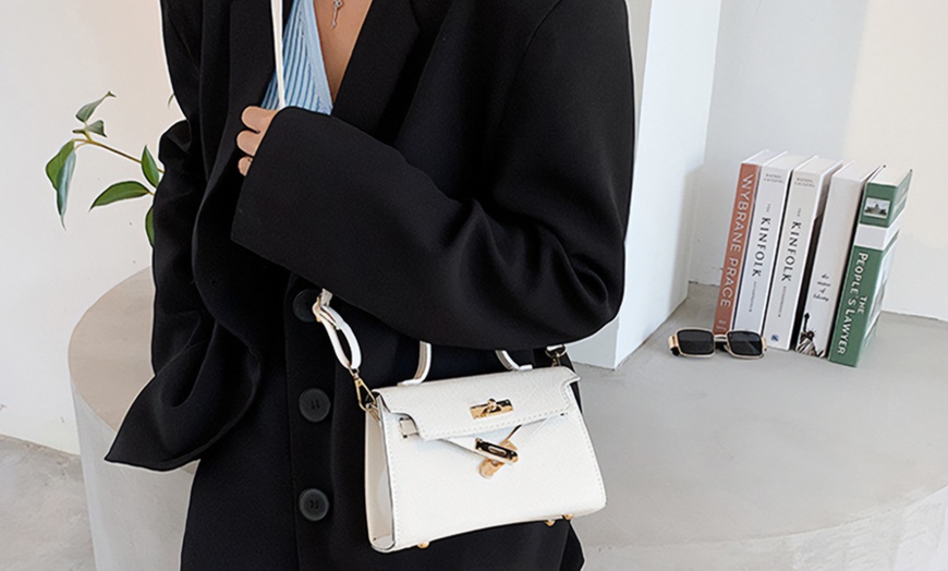 Image 15: Crossbody Satchel Bag