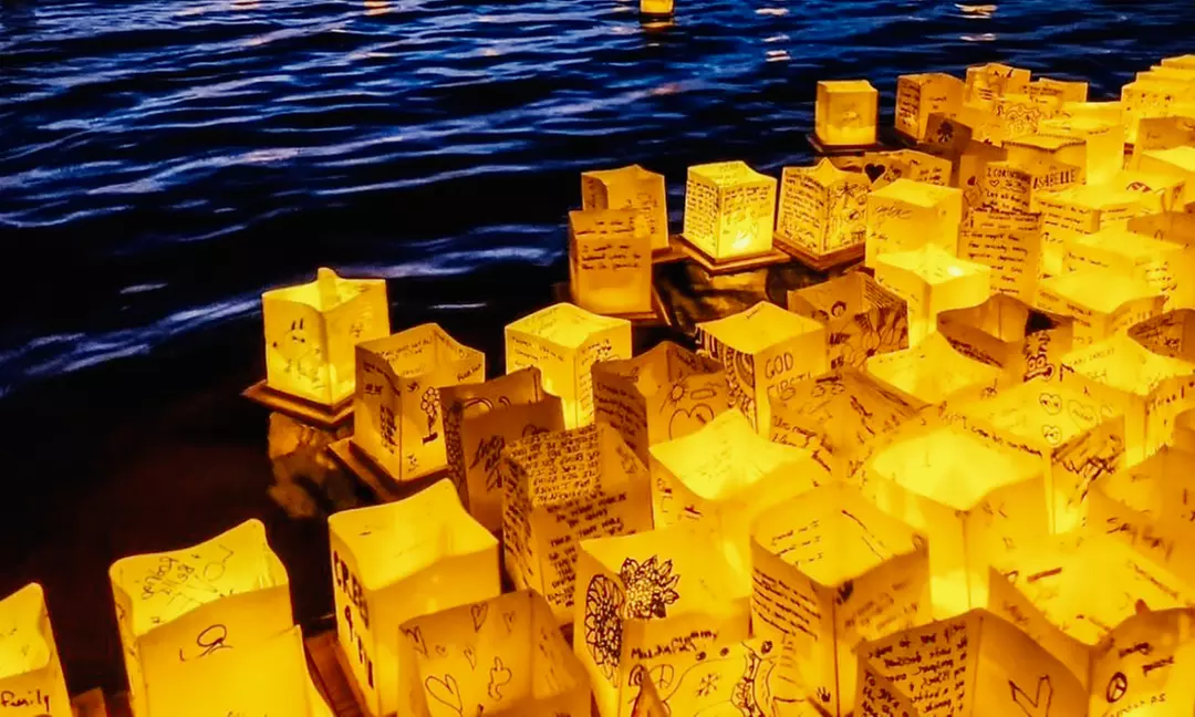 Water Lantern Festival Admission for 1 - 4 People on August 9, 2025