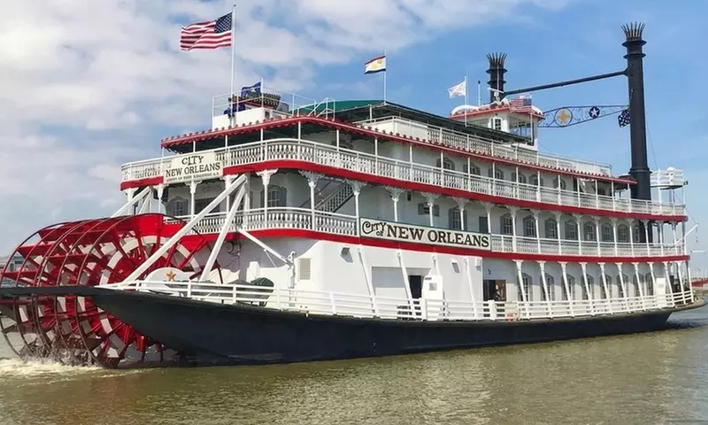 75-min Mississippi River Cruise – Iconic New Orleans Views