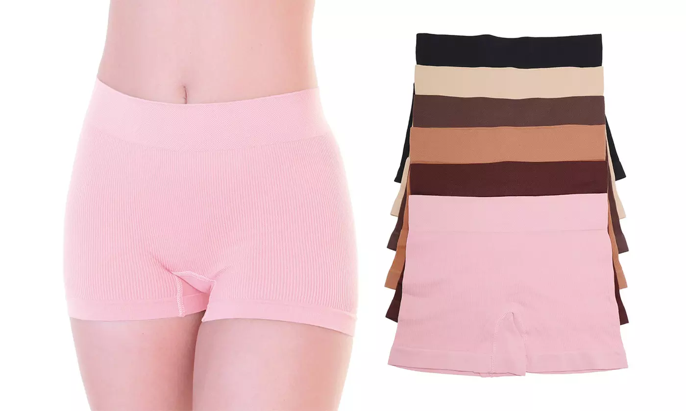 Angelina 6-Pack Seamless Bralettes & Boyshorts (Sold Separately)