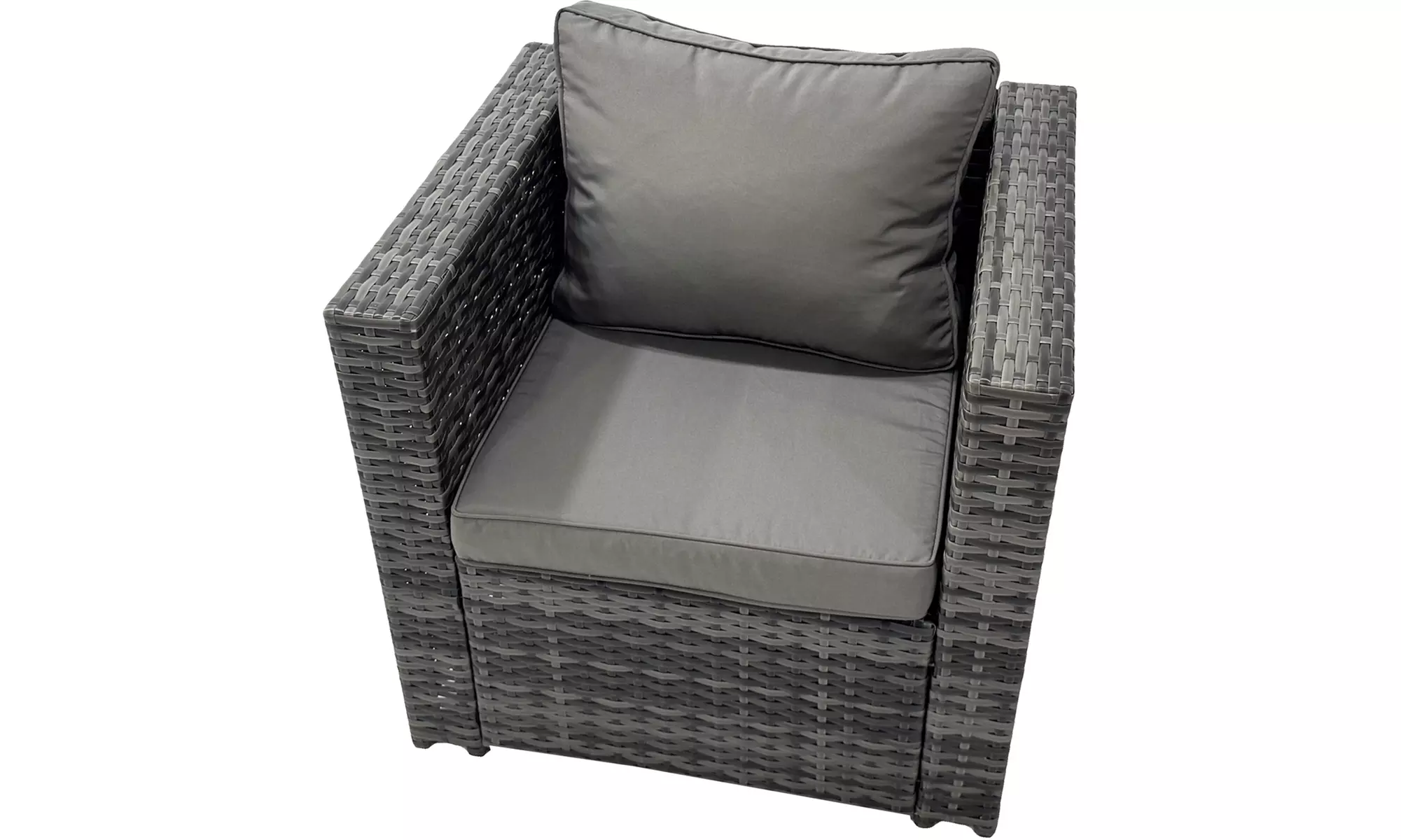 Fimous Wicker Outdoor Rattan-Effect Garden Furniture Set