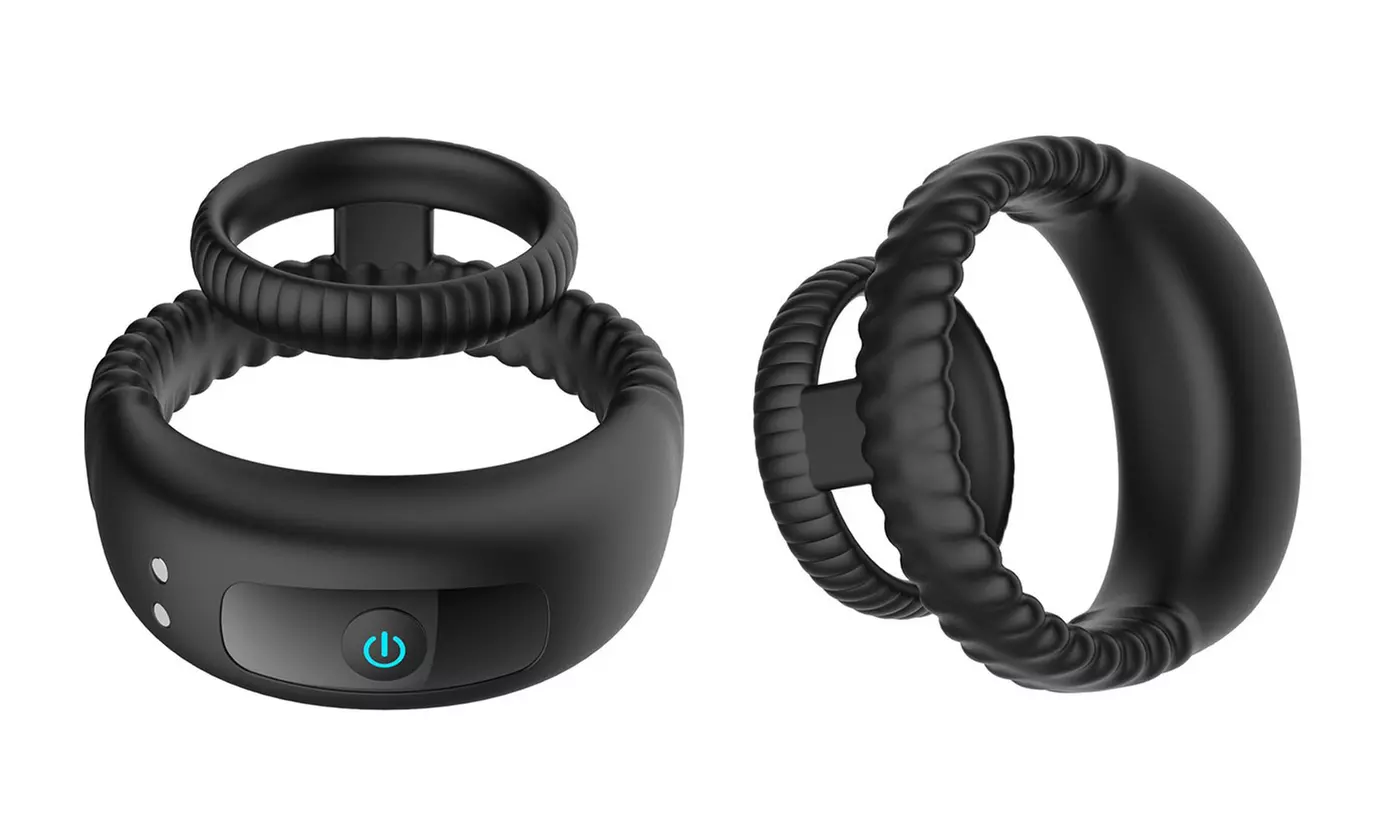 Rechargeable Silicone Vibrating C-Ring Delay Vibrator