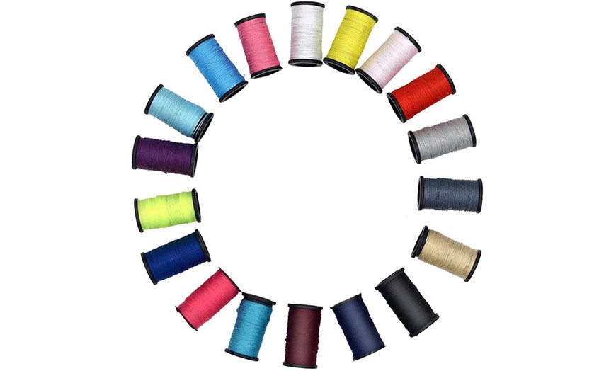 Image 2: Premium 72 Piece Travel Sewing Kit