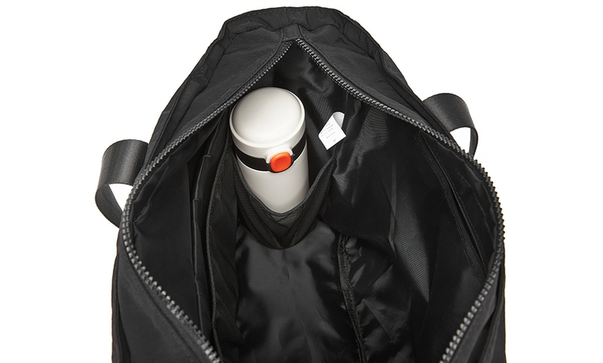 Image 5: Travel-Smart Laptop Tote with 15.6” Protection and 3-Way Carry Design