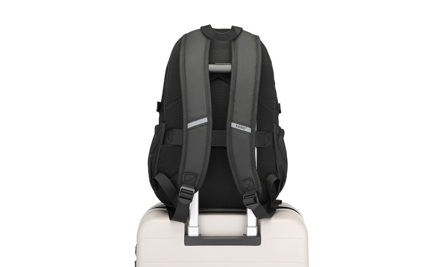 Image 4: Water-Resistant Backpack