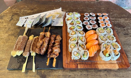 Plateaux de sushi de 40 pièces - à partager sur place ou à emporter - Asian Pop La Ciotat