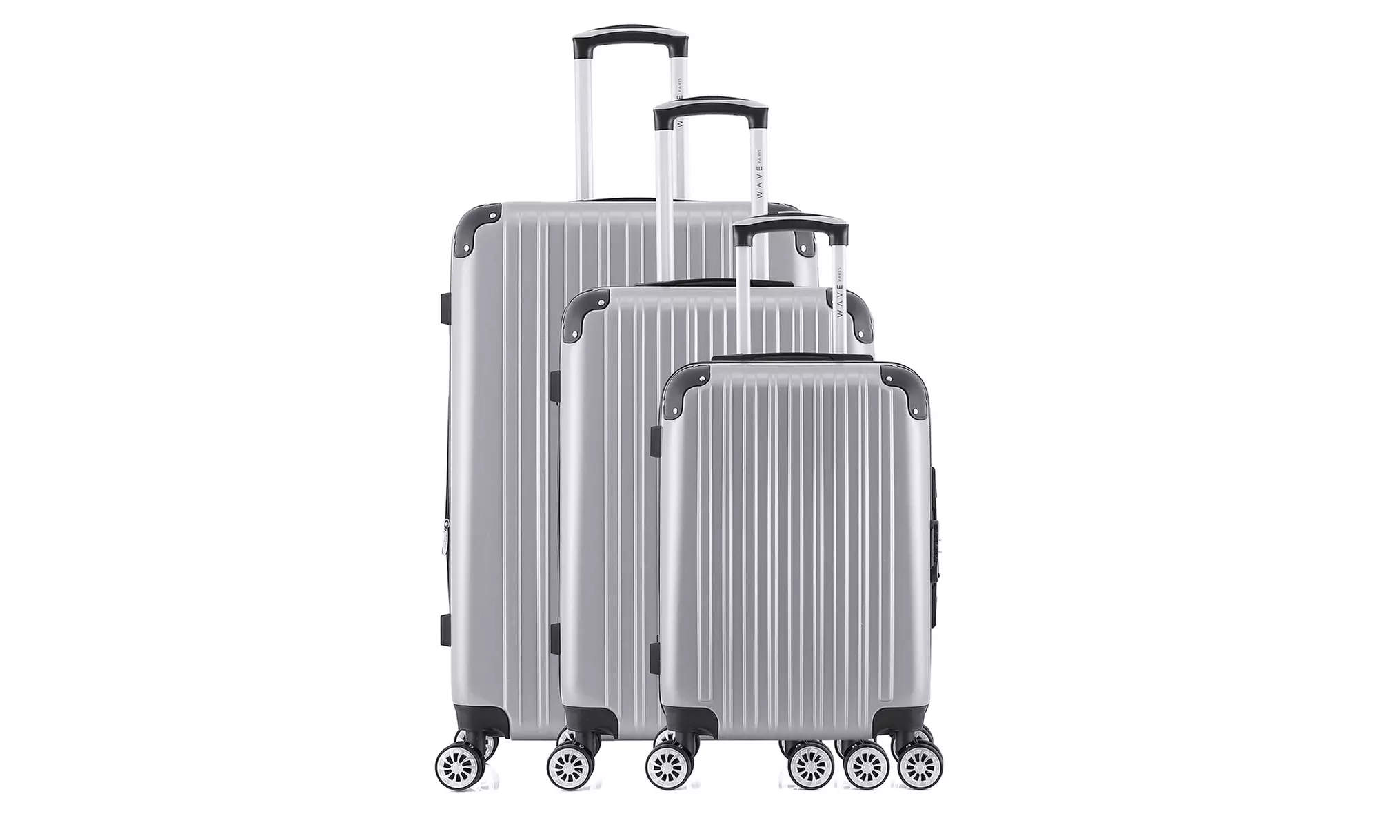 Valise en coque rigide de la marque Wave Paris et Hero