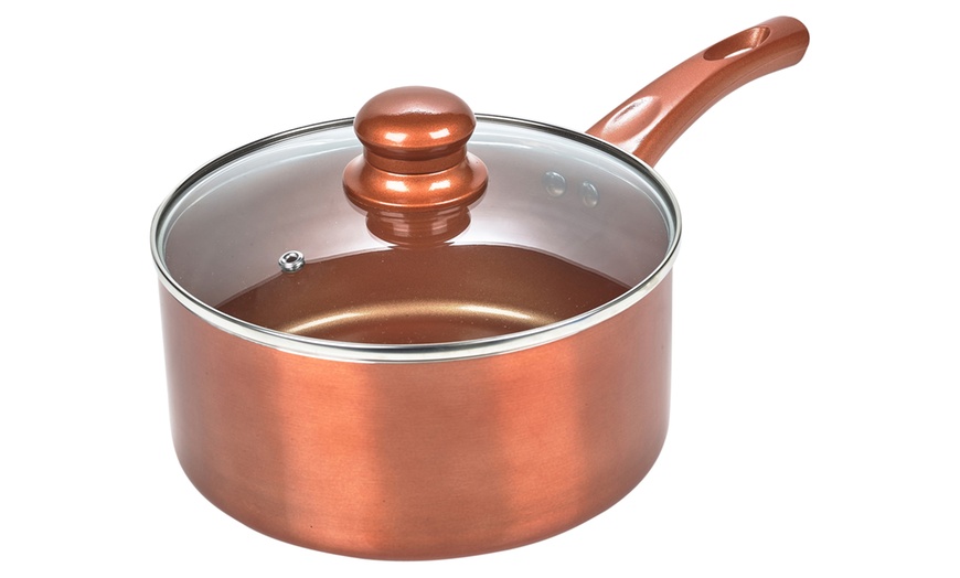 Image 4: Six-Piece Copper Cookware Set