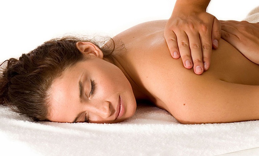 Image 2: Relax with One 50 Min therapeutic Massage + 60 Min Facial or LED Light Therapy + Dermaplane & More(Up to 45%Off)