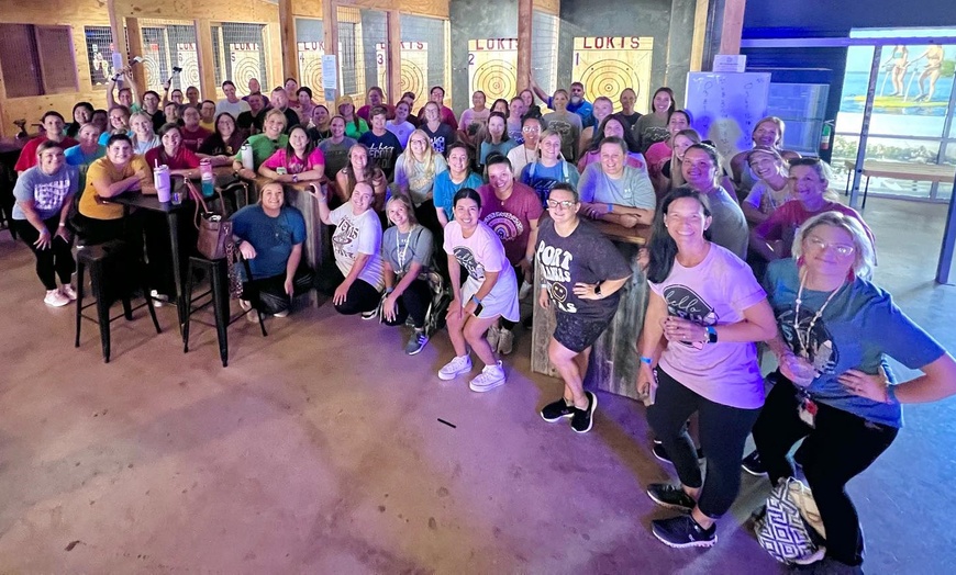 Image 6: Up to 44% Off Indoor Axe Throwing at Loki's Axe Haus