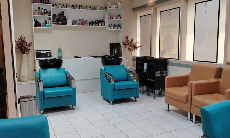 Image 4: Classic or Gel Mani-Pedi with Optional Color or Acrylic Extensions