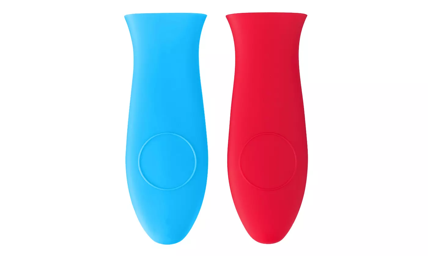 Silicone Pot Holder Cast Iron Hot Skillet Handle Cover Potholder Pan Sleeve