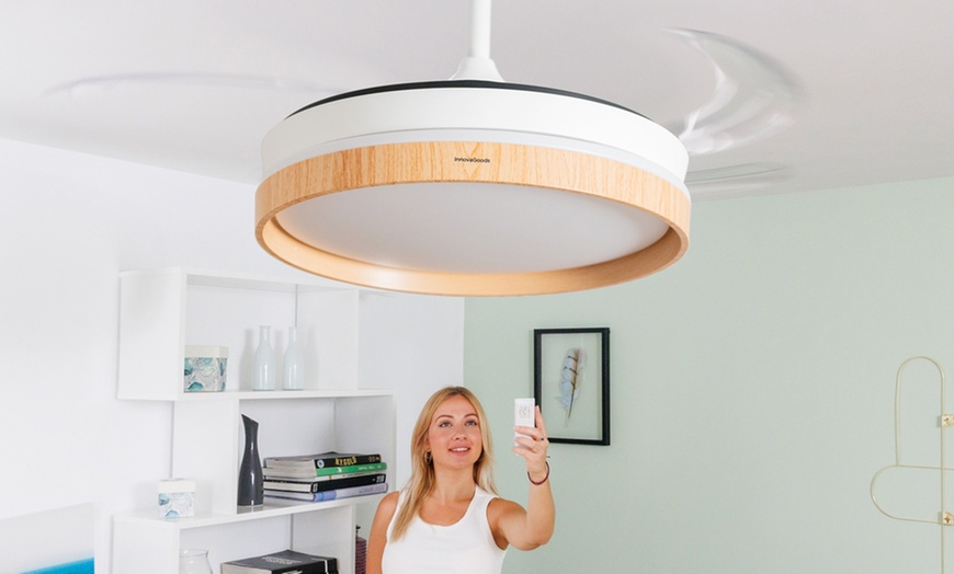 Image 5: Ventilatore da soffitto a LED Innovagoods