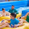 Image 3: Luxury Family-Friendly Waterpark Resort in Webster with Passes