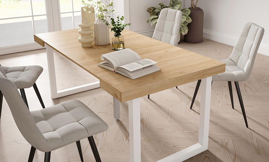 Image 11: Uitschuifbare consoletafel