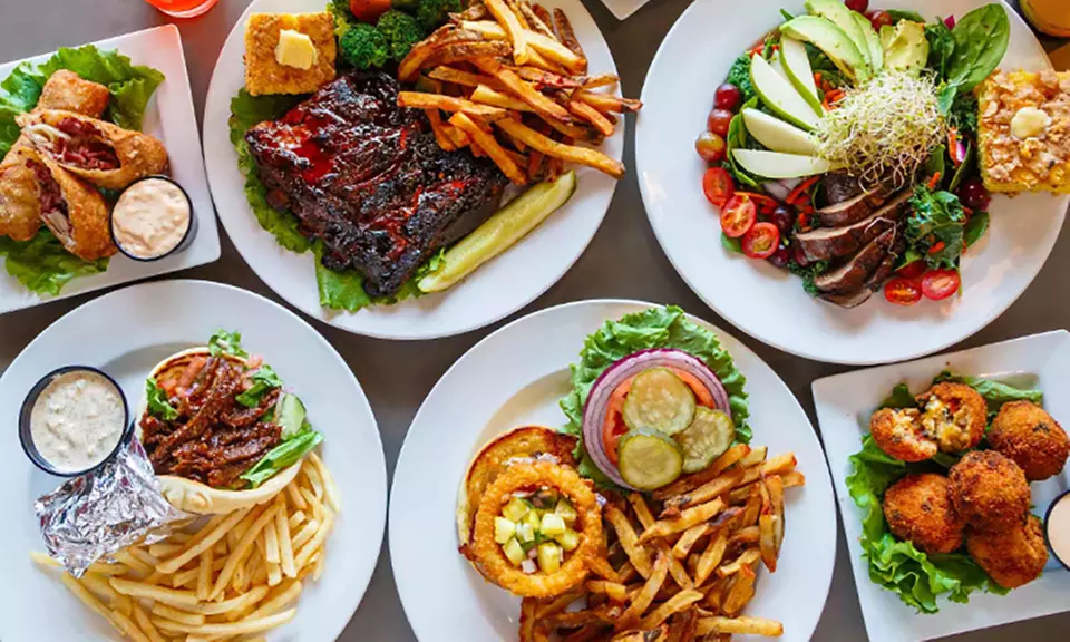 Barbecue and Vegan Food at Double Wide Grill (40% Off). Two Options Available. - Primary Image