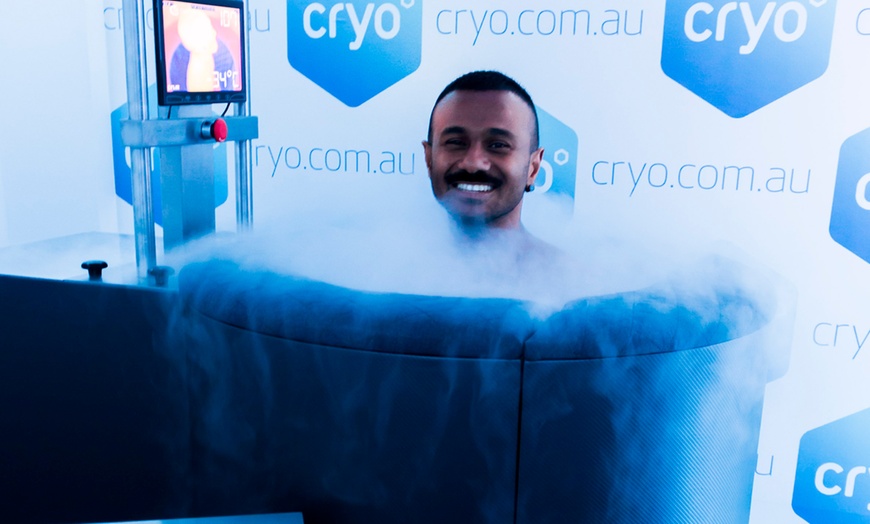 Image 2: Experience the Ultimate Full-Body Cryotherapy and LED Light Therapy Combo