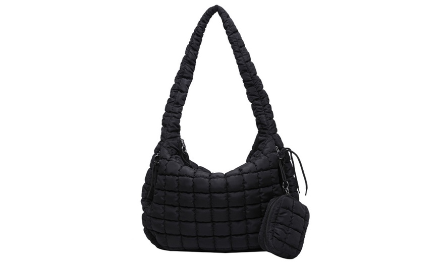 Image 3: Sac cabas matelassé pour femme