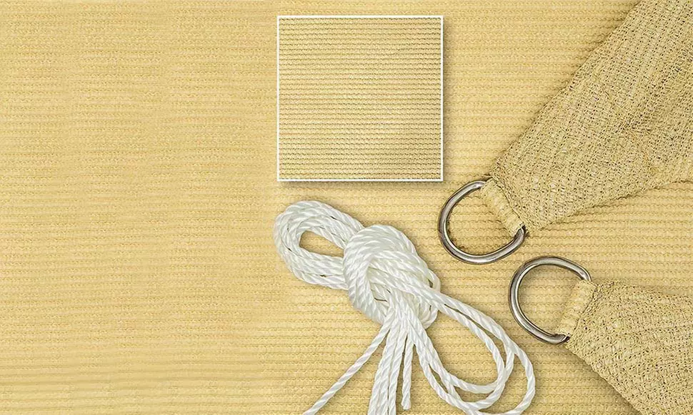 Tenda parasole triangolare Bakaji