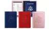 3:Pack RFID Multi-function Passport Holder with CDC Vaccination Card Slot 