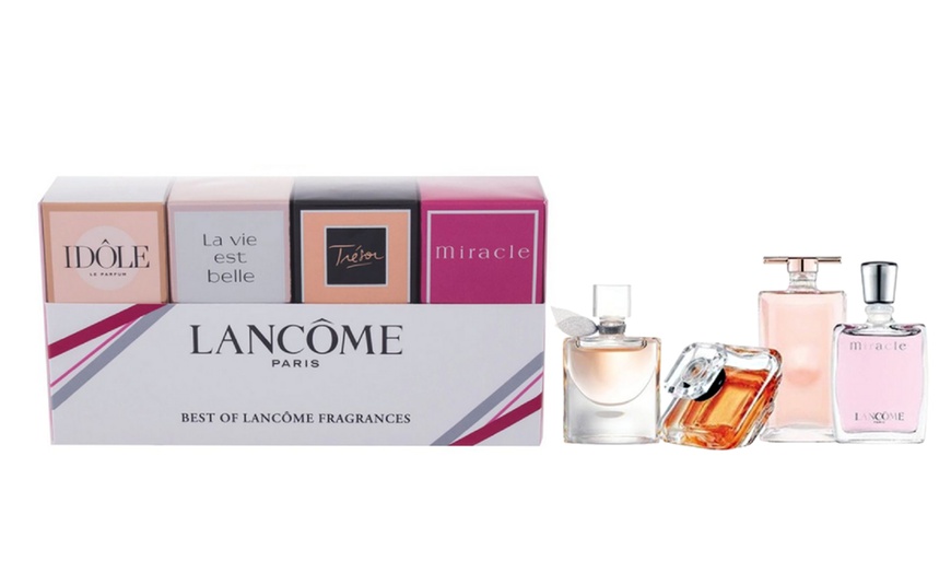Image 3: Four-Piece Lancome Miniature Eau de Parfum Gift Set