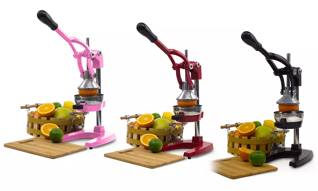 Heavy-Duty Cast-Iron Manual Juicer - Primary Image