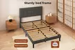 Levede Minimalist Upholstered Bed Frame - Second Medium