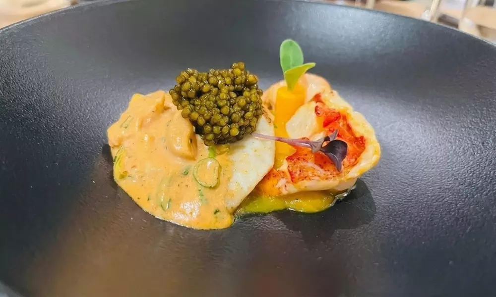 Escale culinaire française en 3 ou 4 services avec Les 4 Saisons