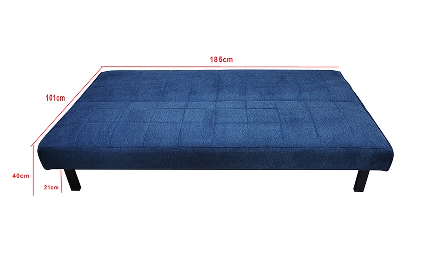 Image 5: DS Living Tivona 2 Seater Sofa Bed