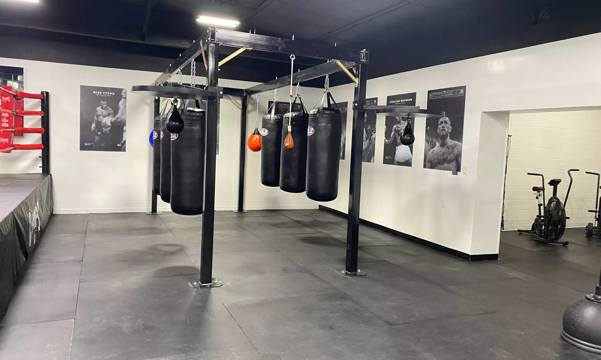 Train like a champ with boxing classes and included gloves 