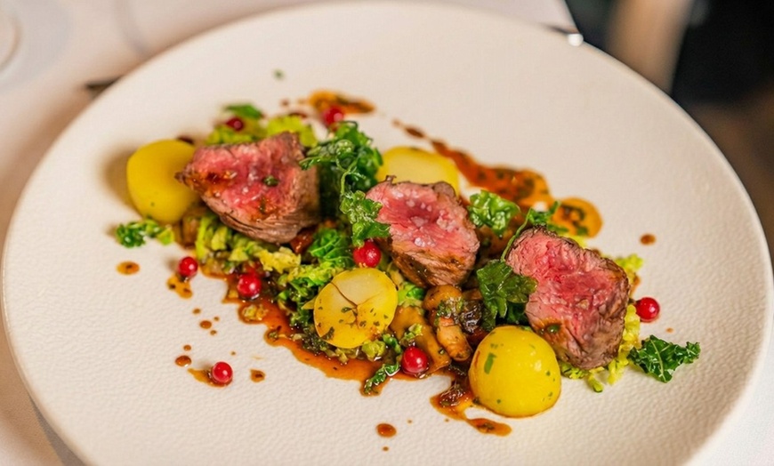 Image 8: 2 Course Sunday Lunch With a Glass of Wine for Two or Four