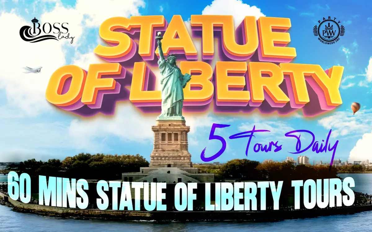 NYC: 60 Min Statue of Liberty and Skyline Cruise Tour