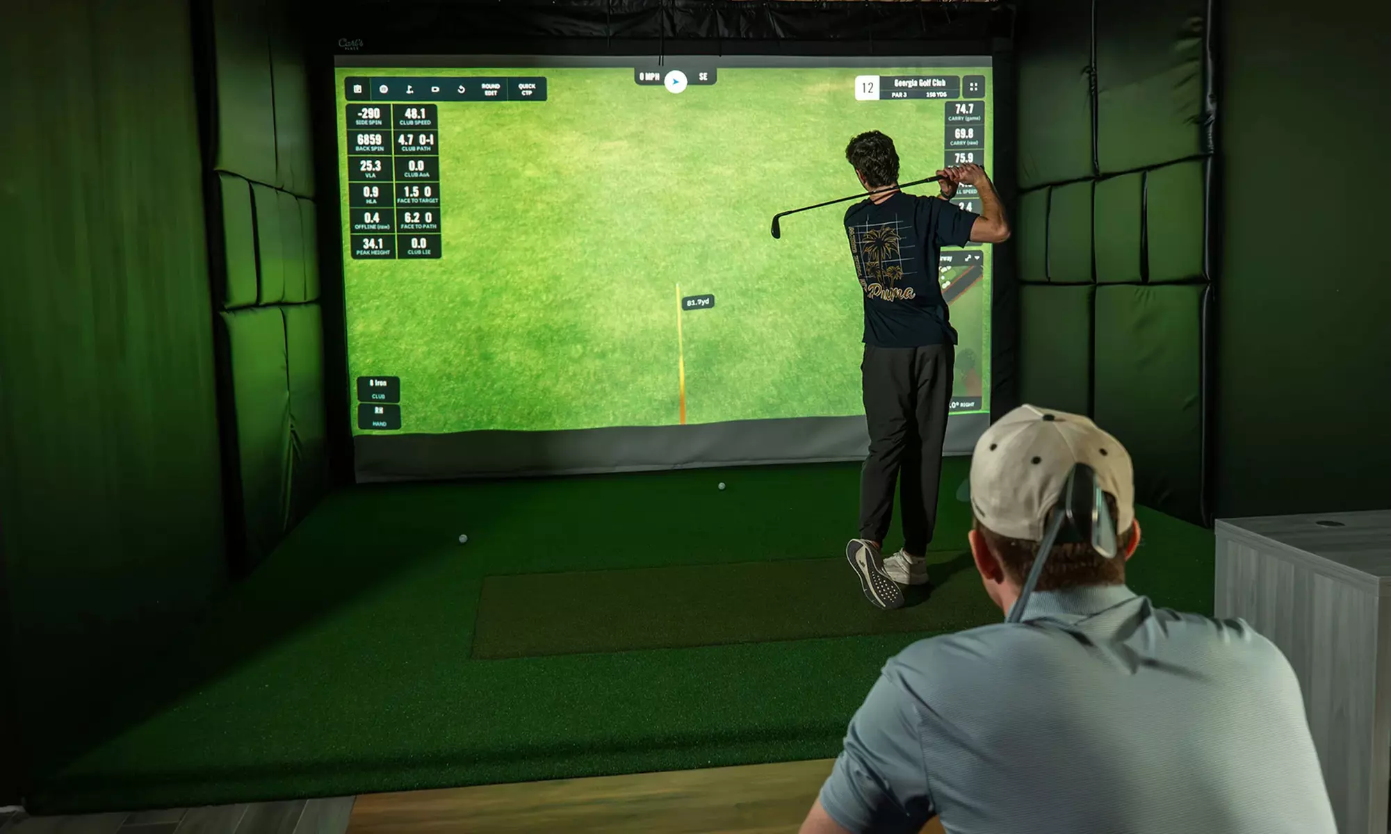 Indoor Virtual Golf Fun for 2–6 Players at Island Greens (Up to 56% Off)