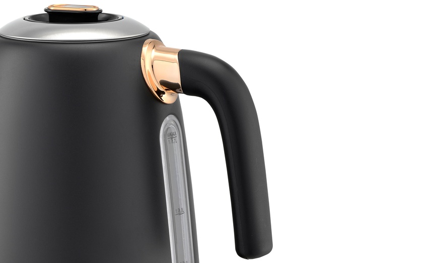 Image 7: TODO 1.7L Electric Cordless Kettle Stainless Steel/ Led Water Jug