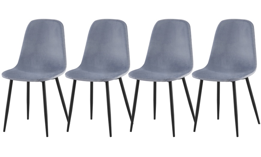 Image 32: 2 Piece or 4 Piece Luxe Dining Chairs