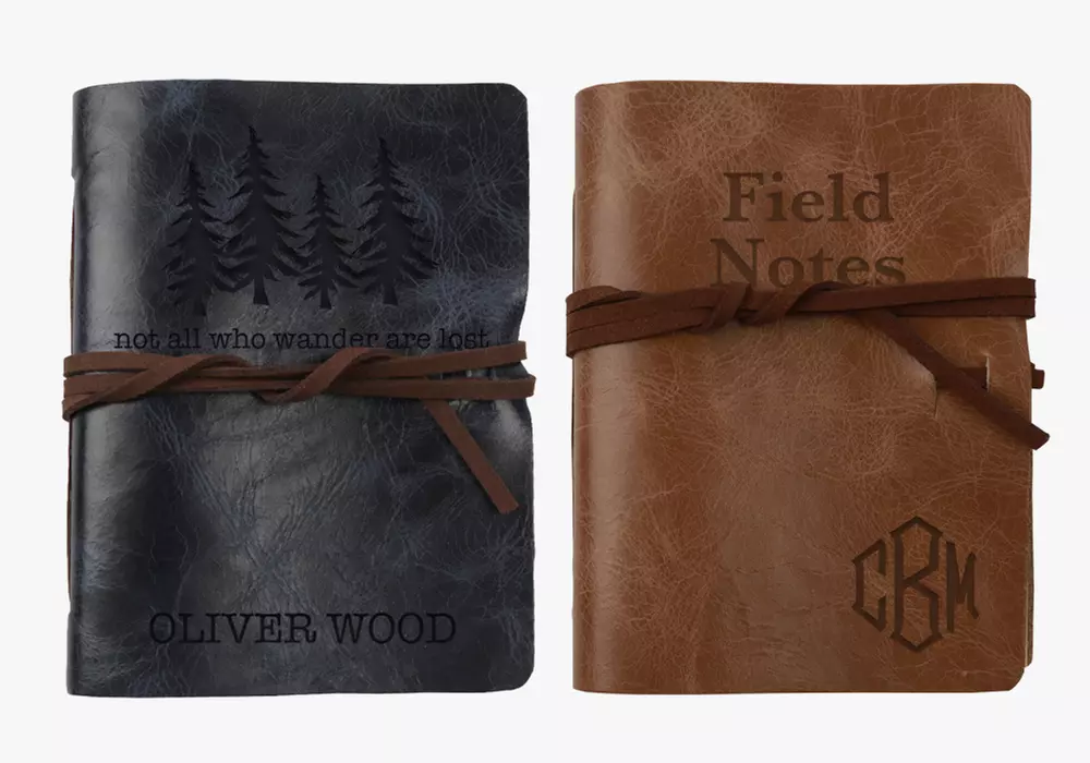 Genuine Leather-Bound Journal from Monogram Online (Up to 75% Off)   - Second Medium
