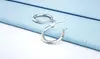Italian Sterling Silver Small 18MM Classic Huggie Hoop Earrings