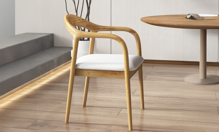 Image 6: Ensemble de 2 fauteuils de table Doosense, collection "Titus"