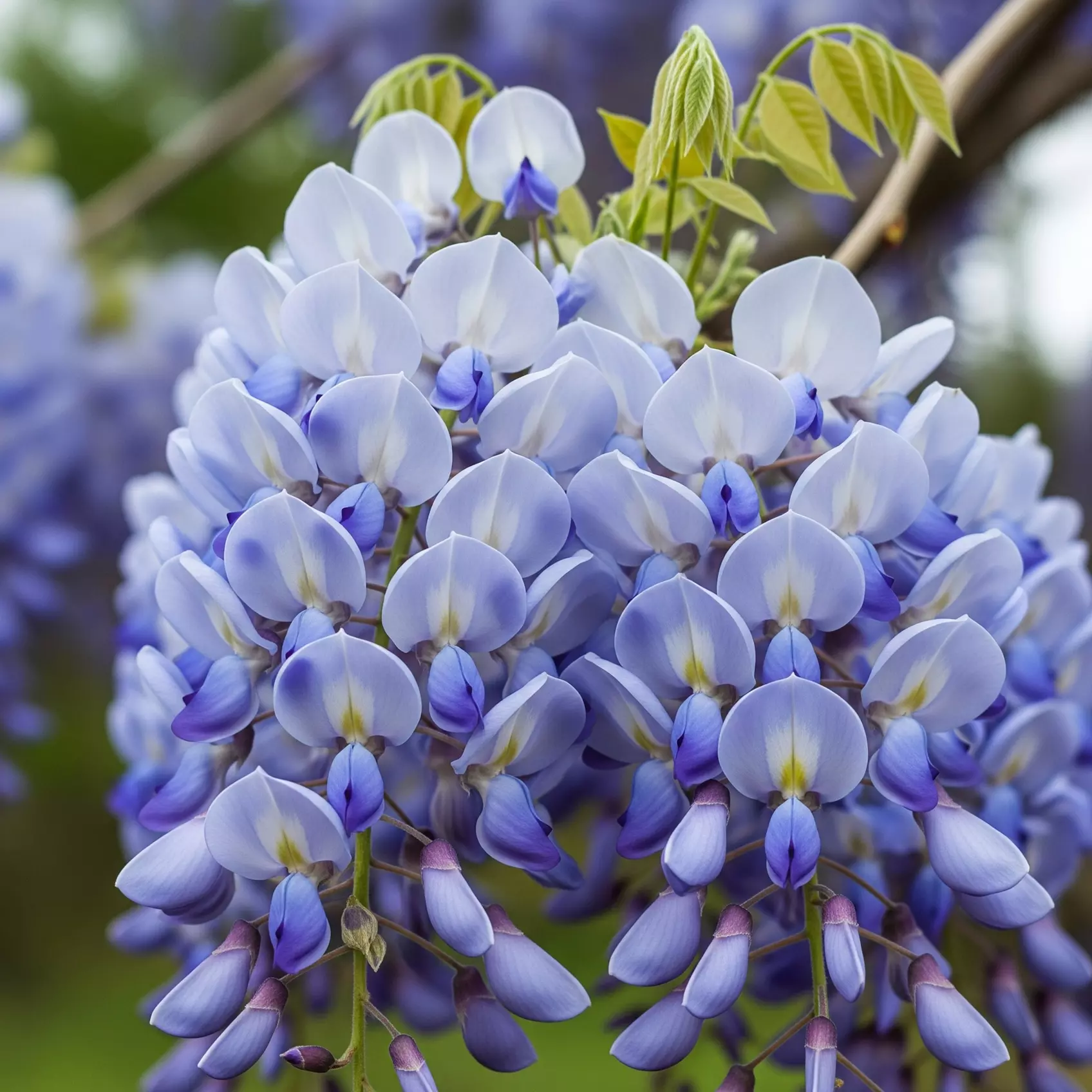 Blue Chinese Wisteria Trees in Quart, 1 Gallon, and 3 Gallon Sizes with Free Shipping (Up to 15% Off)