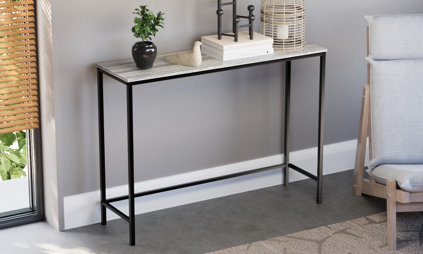 Image 8: Industrial Style Brooklyn Console Tables