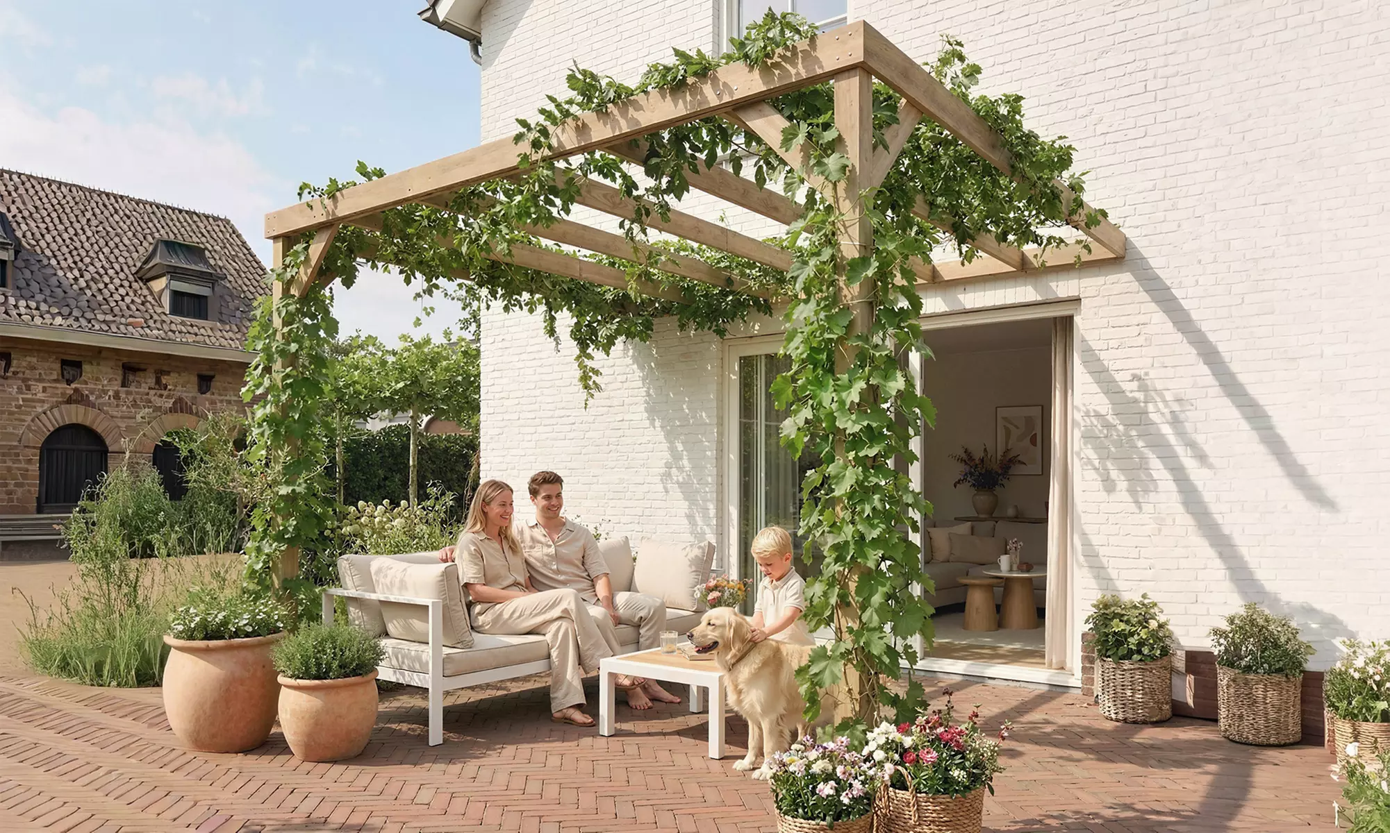 Outsunny Wooden Pergolas