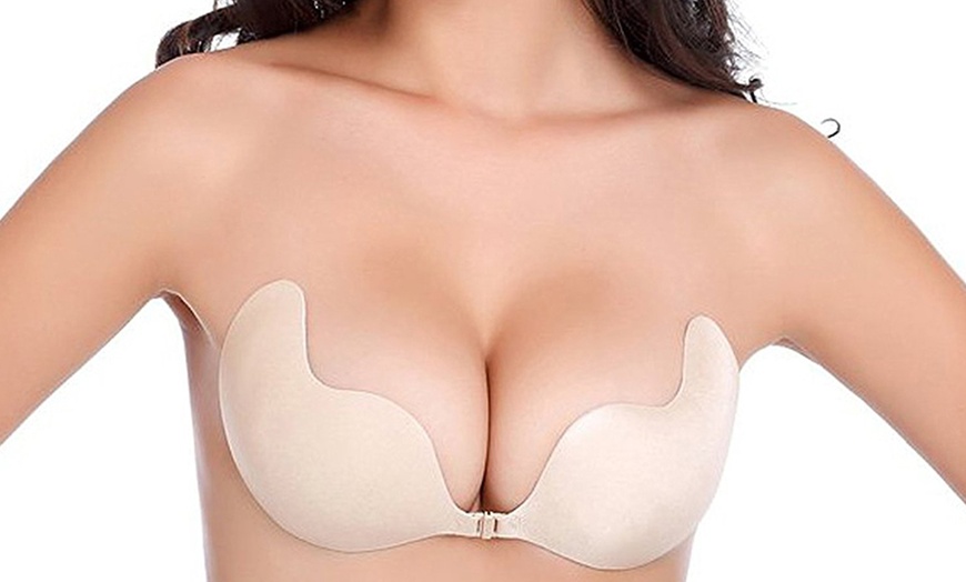 Image 2: Seamless Silicon Bra
