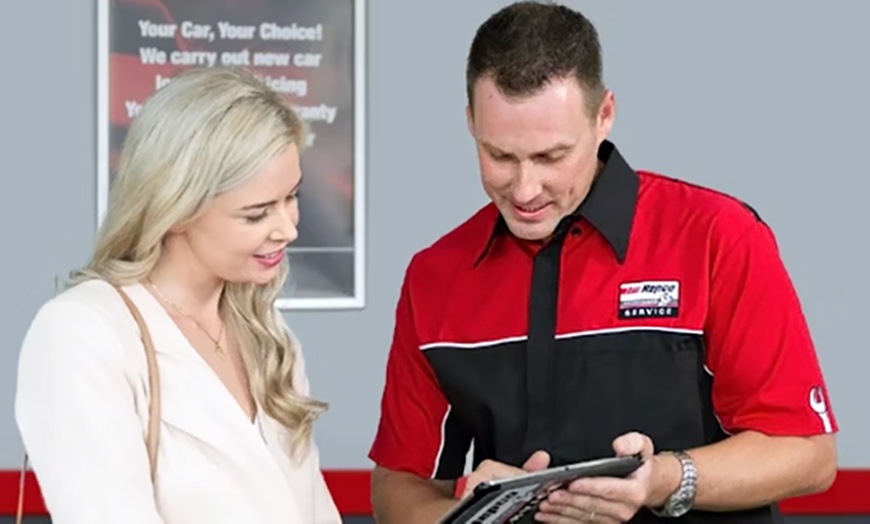 Image 1: Complete Car Service - Oil, Fuel Filter, Sark Plug, & More 