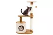 Cat Tree Condo 3 Tier 37.5in High with Condo and Scratching Posts by PETMAKER - Second Medium