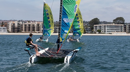 2 Hour Hobie Getaway Catamaran Rental - Mission Bay Sportcenter Main Location